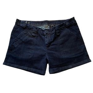 Buffalo David Bitton Chrissy Mid Rise Stretch Denim Jean Shorts